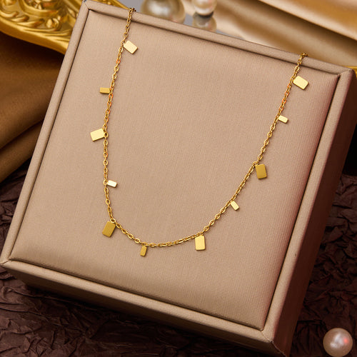 Arie Square charm Necklace
