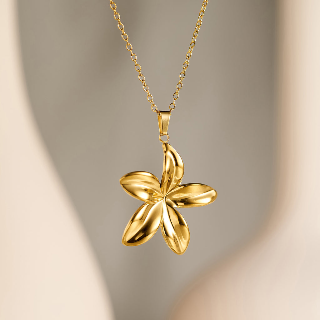 Floréa Sculpted Blossom Pendant Necklace