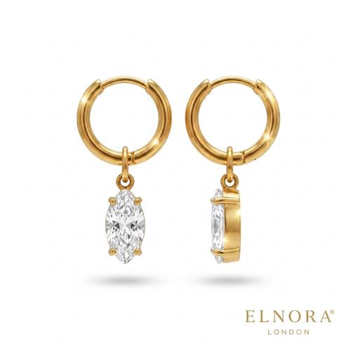 Ara Crystal Hoops
