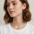 Model wearing the Amora Arrow Jewellery Set