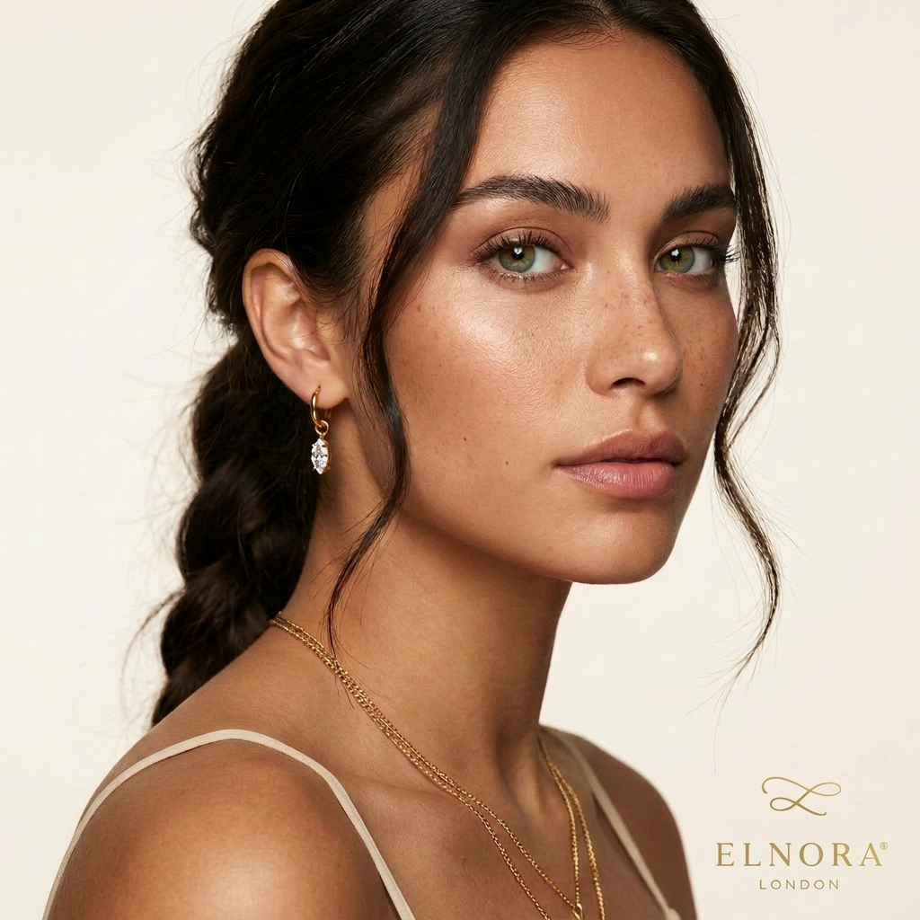 Ara Crystal Hoops