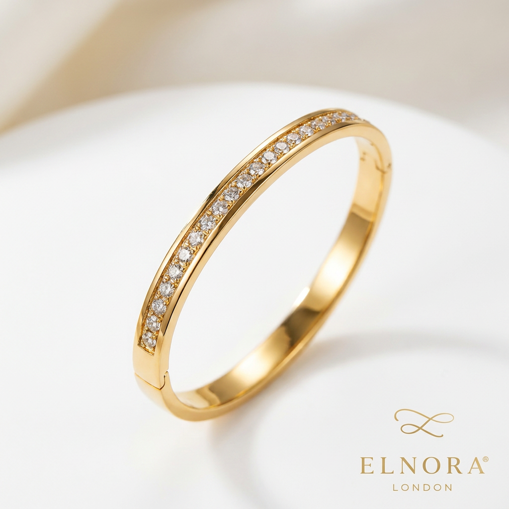 Celeste Crystal Bangle