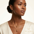 Celeste Drop Layer Necklace