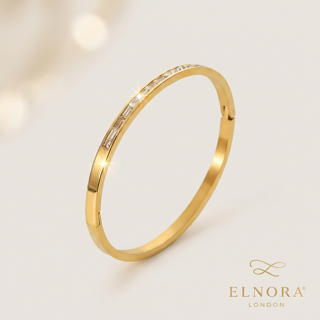 Celestia Crystal Bangle