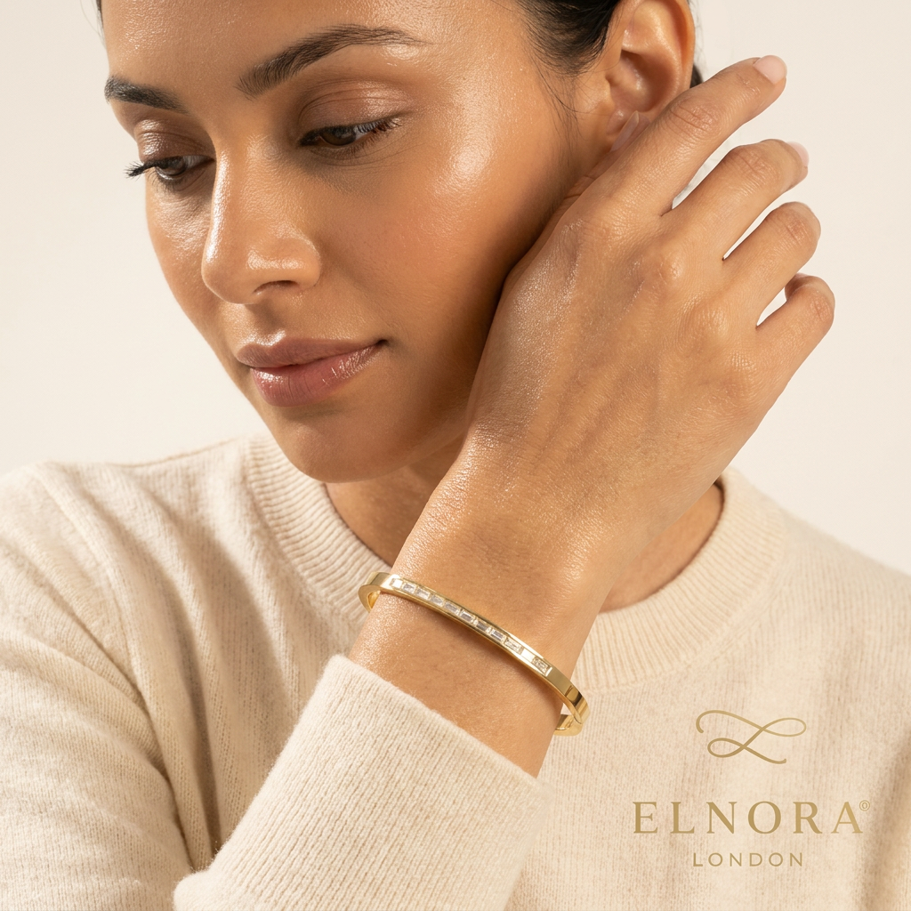 Celestia Crystal Bangle