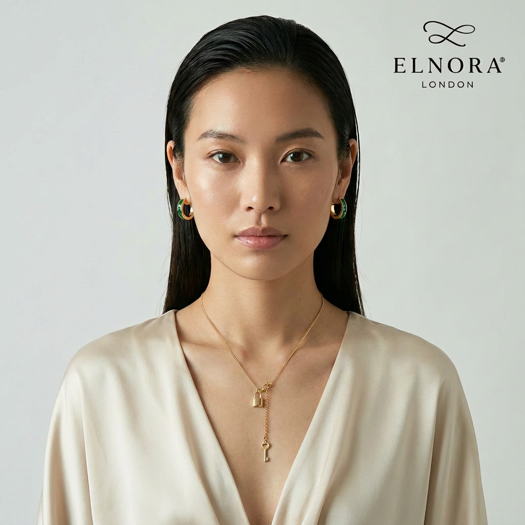 Cléa Love Lock Necklace