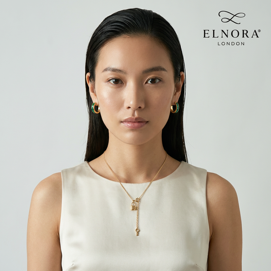 Cléa Love Lock Necklace