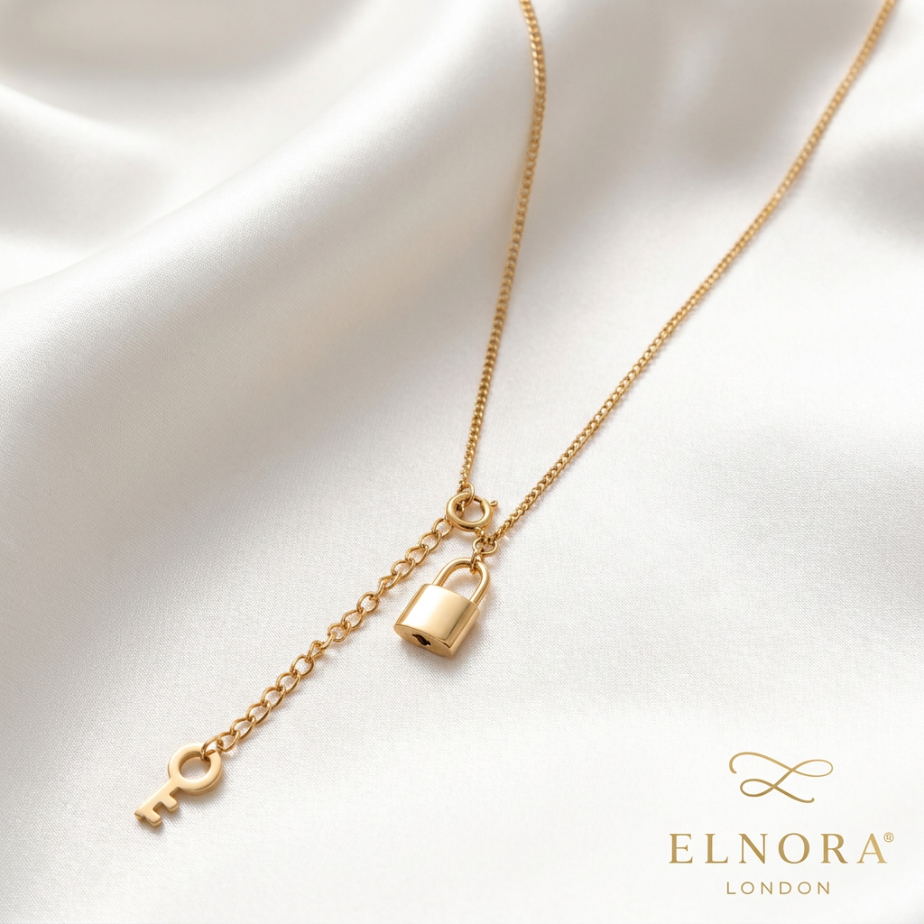 Cléa Love Lock Necklace