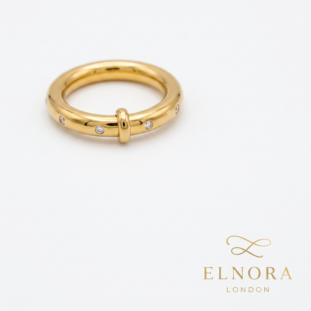 Aurora Knot Zircon Ring