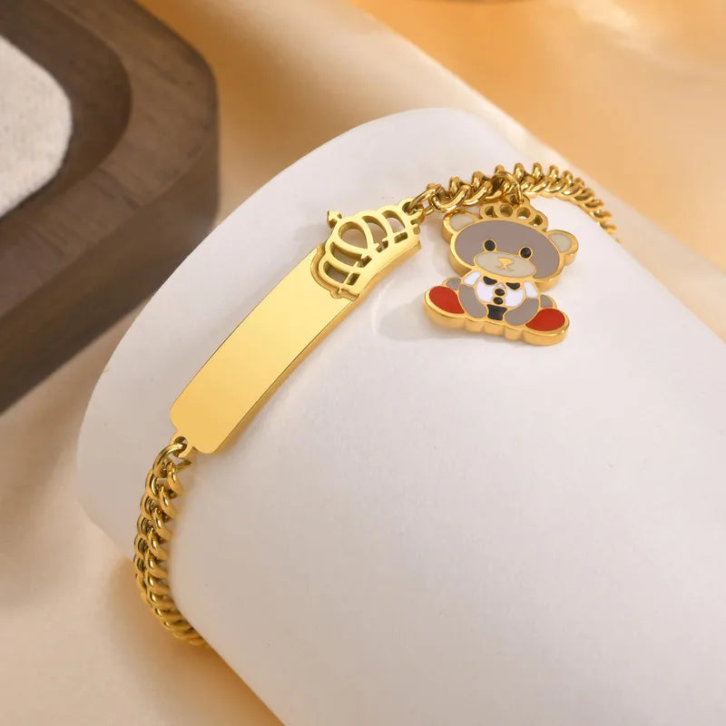 Cuddly Crown Bracelet