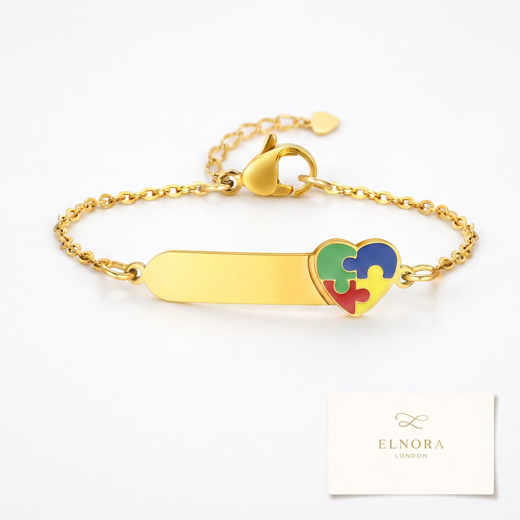 Little Heart Puzzle Bracelet