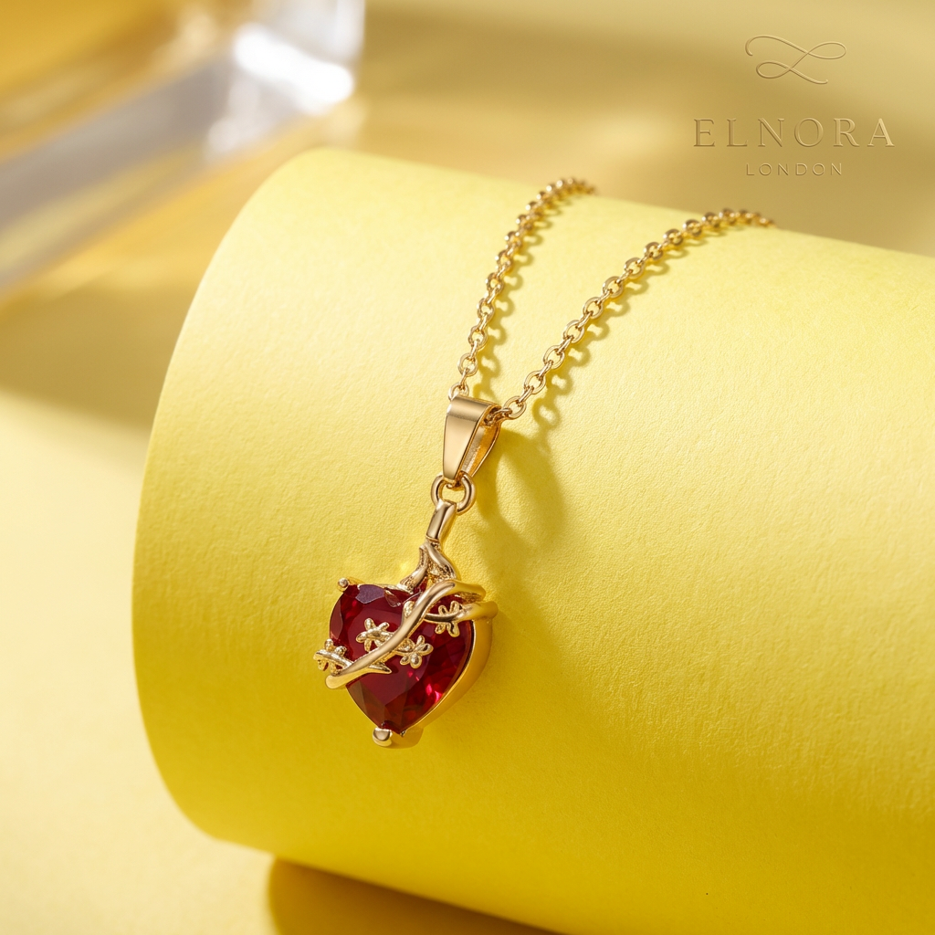 Fleur de Coeur Necklace
