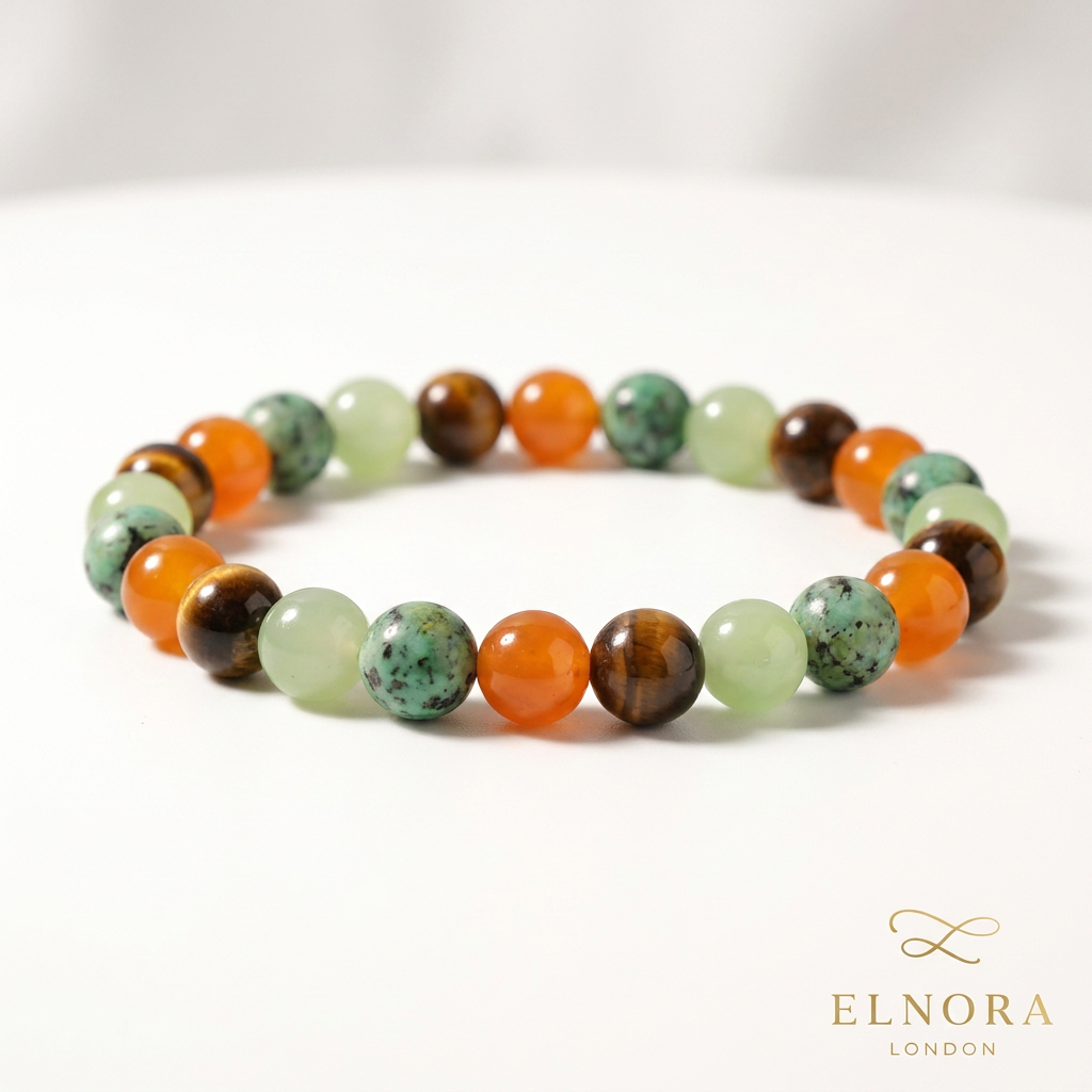 Harmony Calm Stone Beaded Bracelet