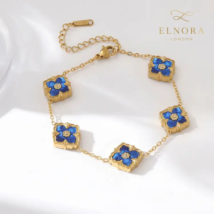Ocean Clover Bracelet