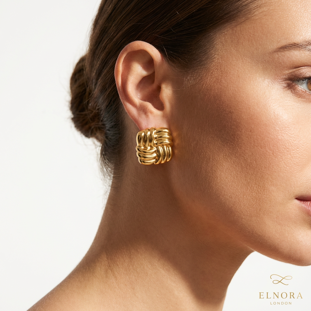 Velora Knot Stud Earrings