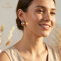 Liora Candy Heart Hoop Earrings