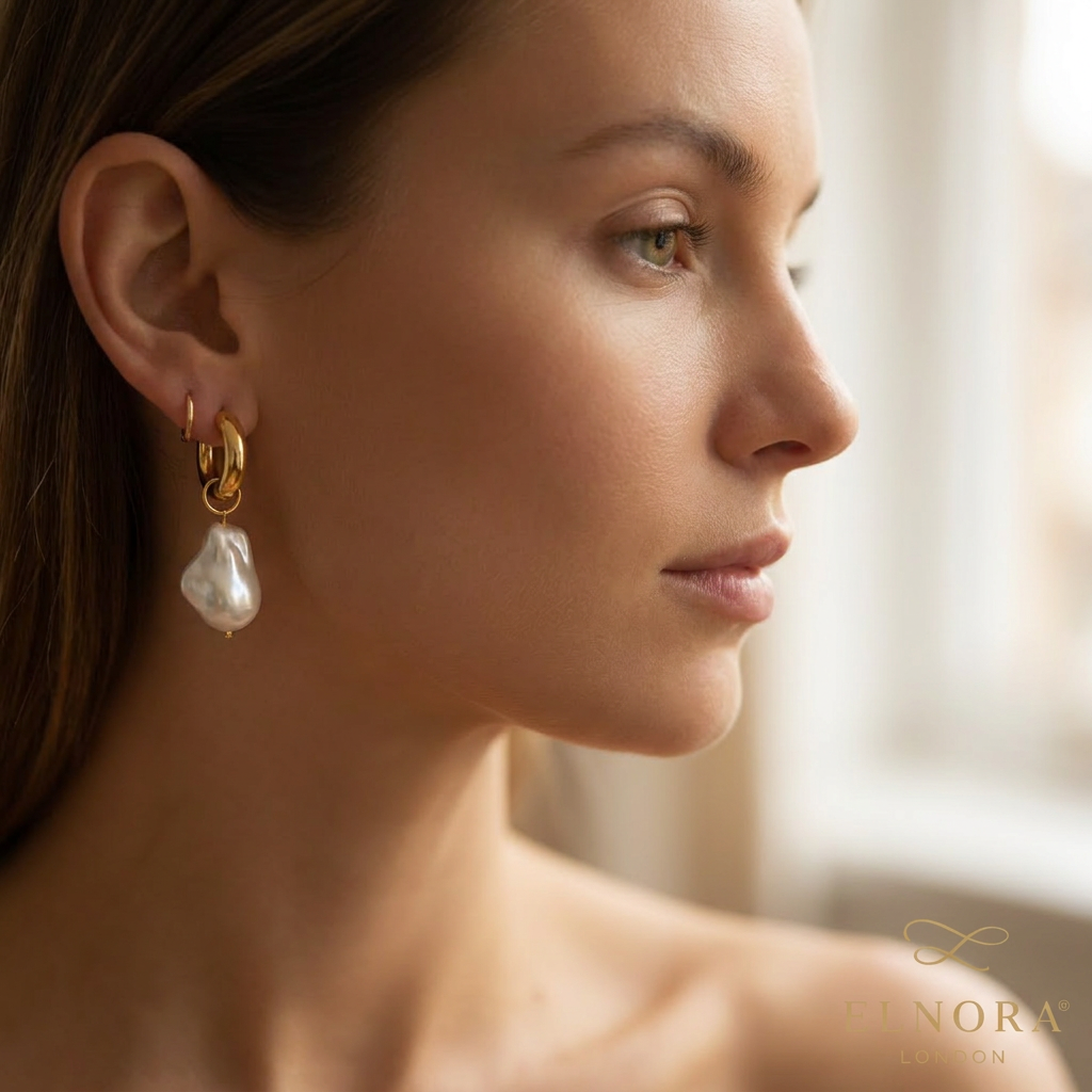 Élan Baroque Pearl Earrings