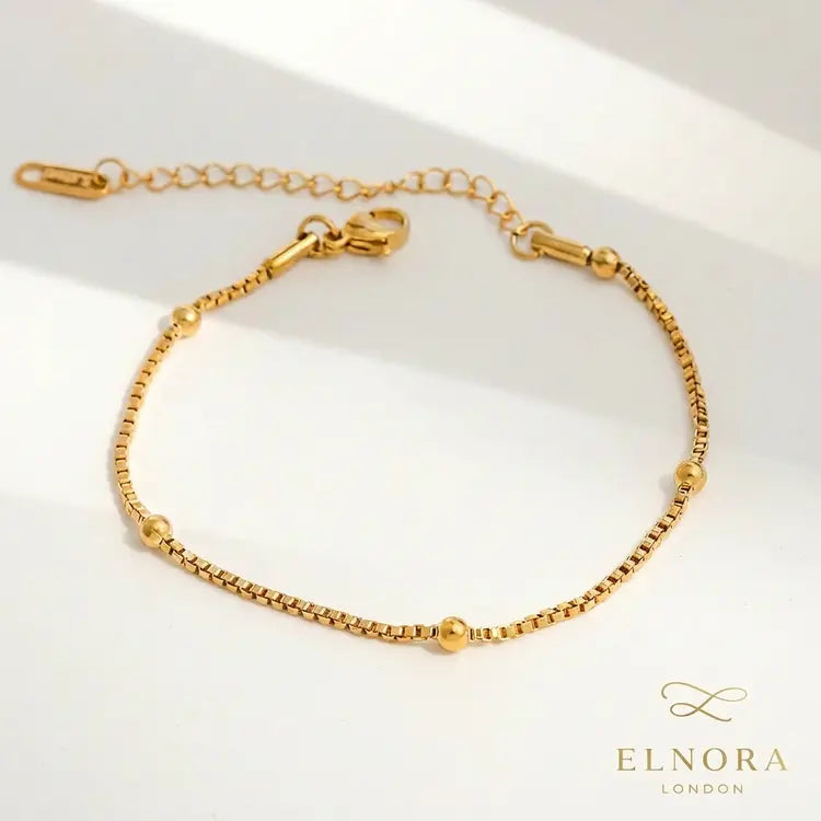 Minimal Round Snake Bracelet