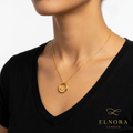 Novara Halo Necklace