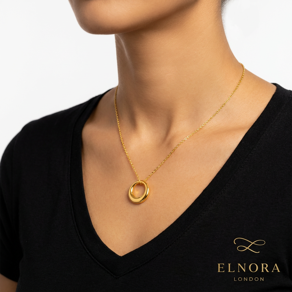 Novara Halo Necklace