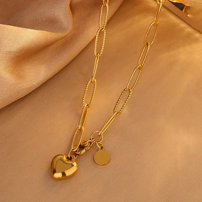 Amara Heart Link Chain