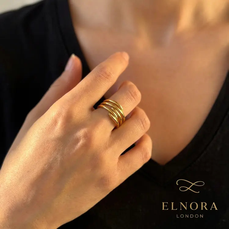 Ismera Dual Curve Ring