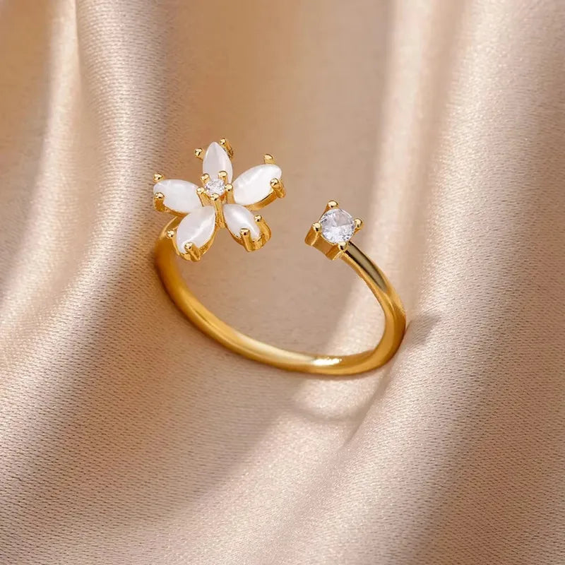 Aurora Bloom Ring