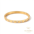 Celeste Zircon Line Bangle