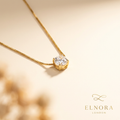 Solitaire Zircon Necklace