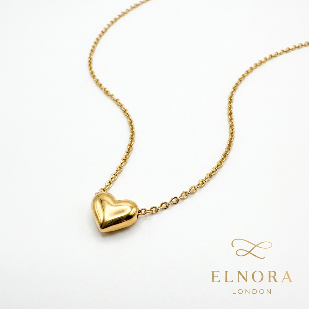 Petite Heart Charm Necklace