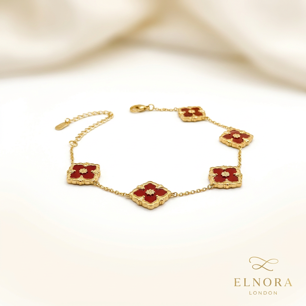 Rosewood Clover bracelet