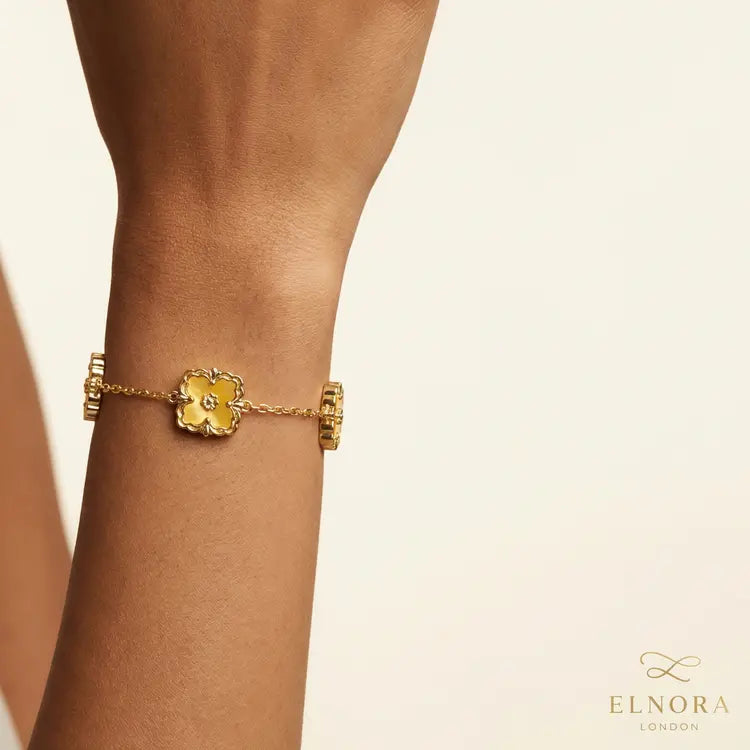 Sunshine Clover Bracelet
