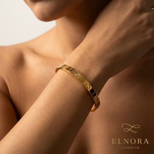 Arisse Heartstone Bangle