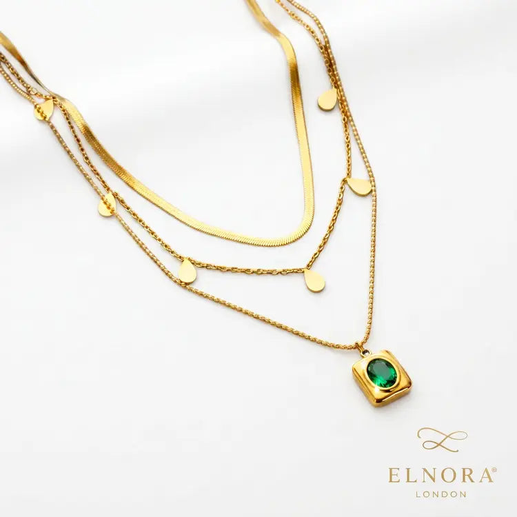 Emerald Luxe Jewellery Set