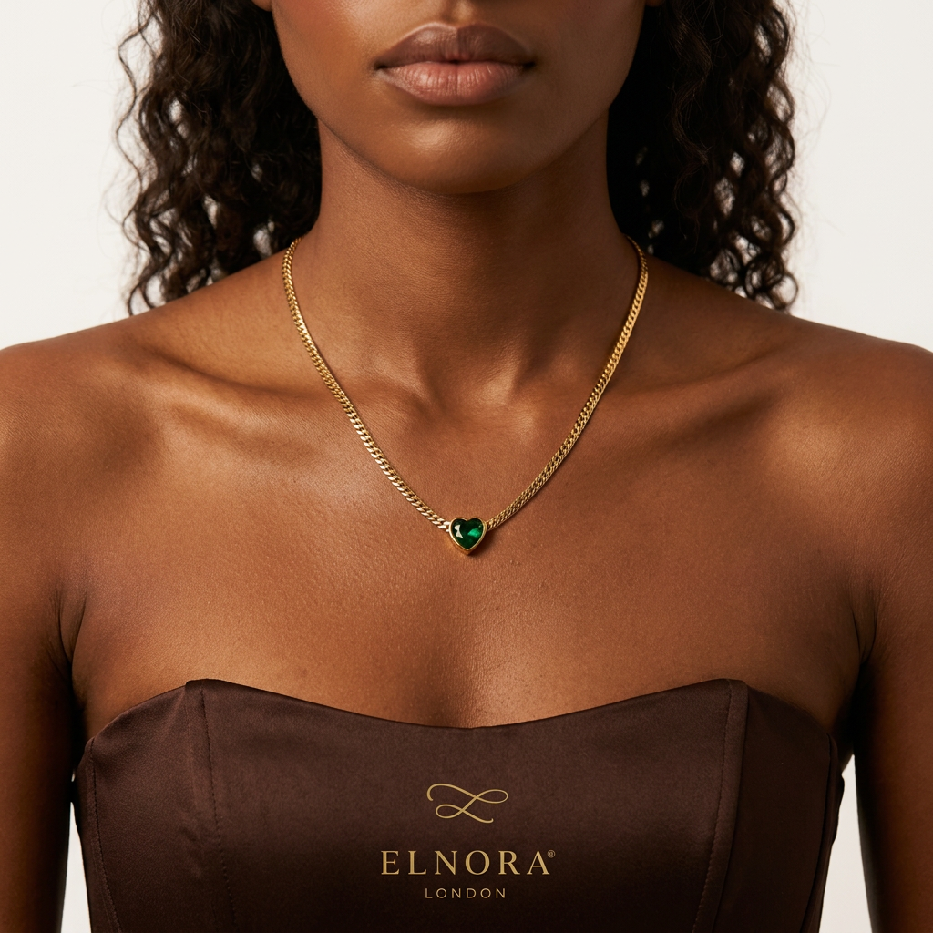 Emerald Whisper Necklace