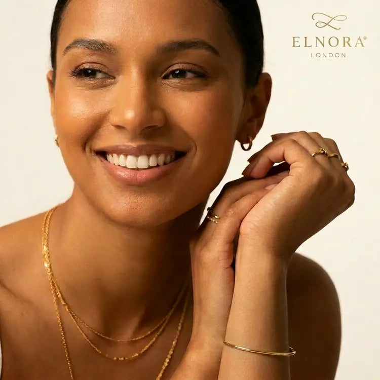Valentina Gold Arc Bangle