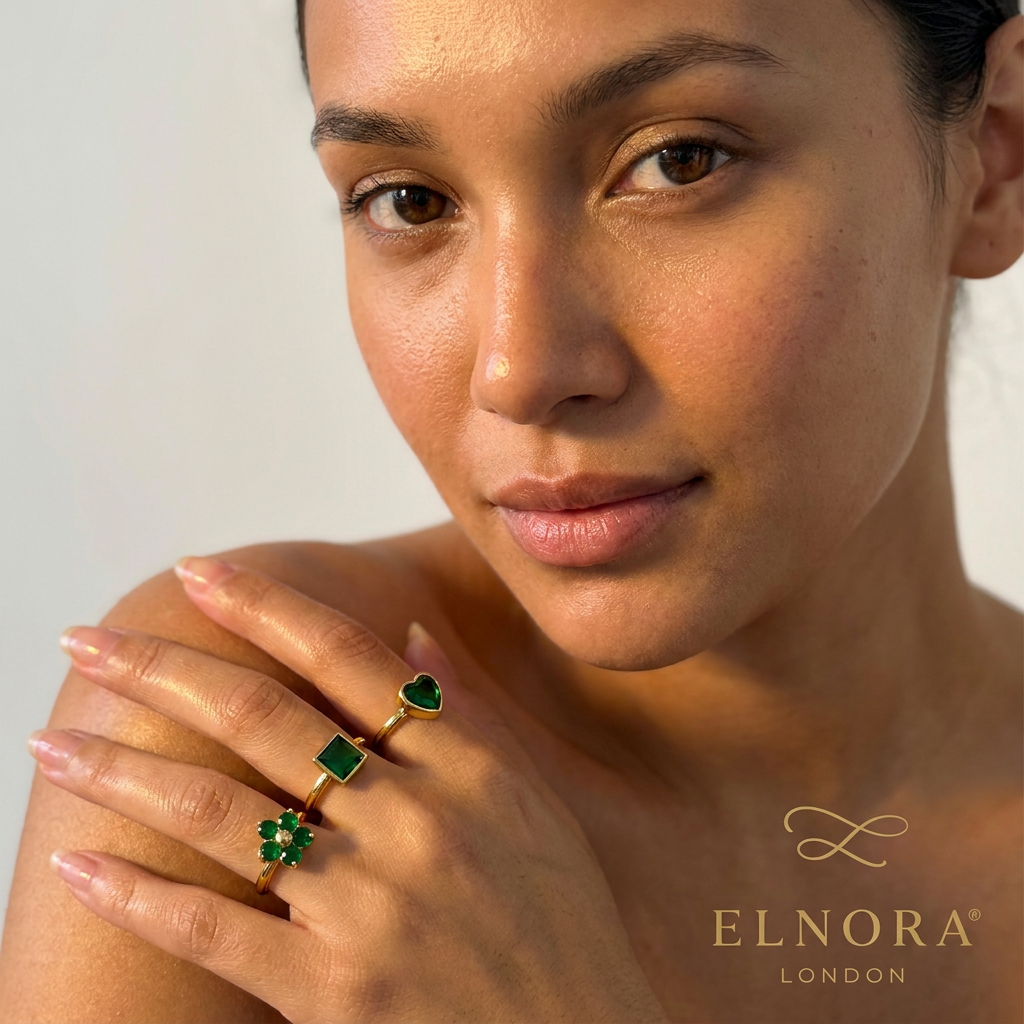 Luna Trio Ring Set