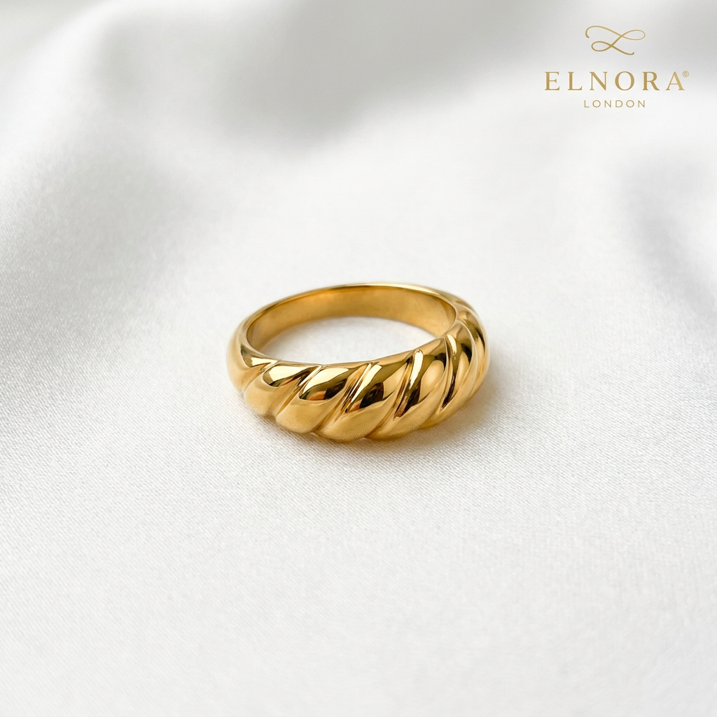 Parisian Croissant Ring