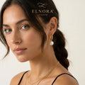Pearla Hoop Earrings