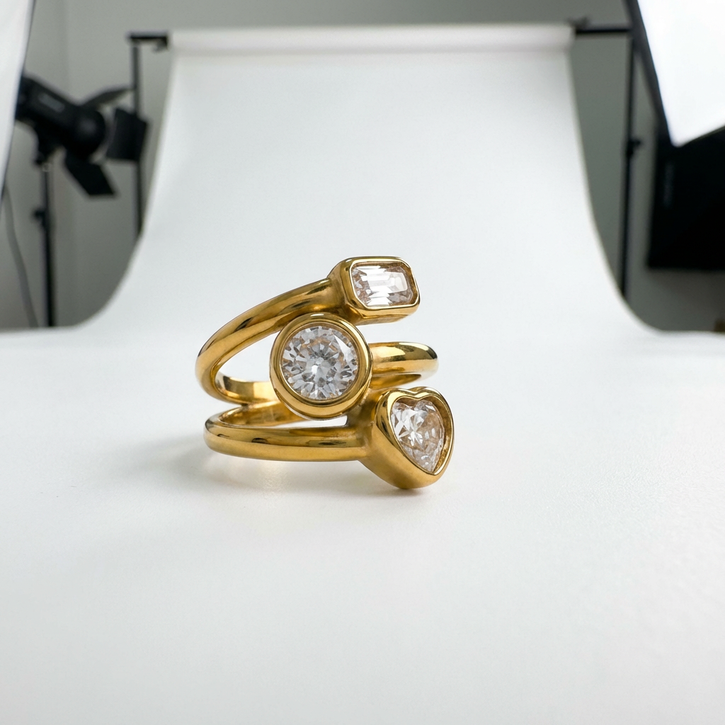 Vivienne Trio Ring