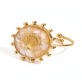 Solara Shell Statement Ring