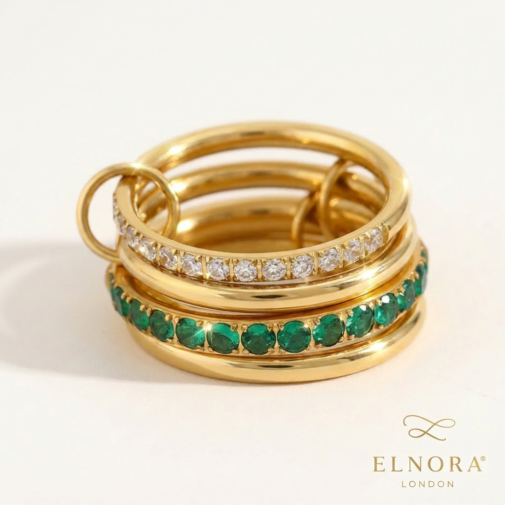 Verde Trio Ring