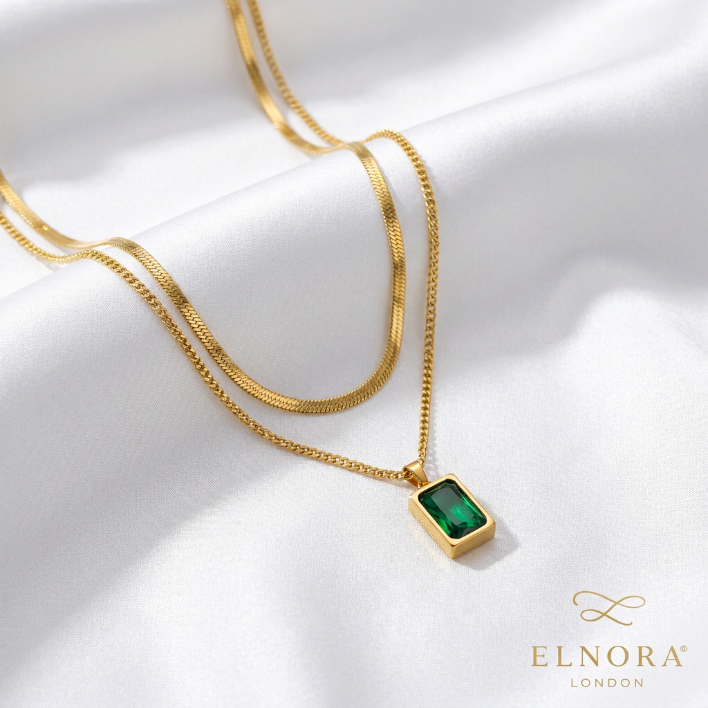 Verde Luxe Layered Necklace