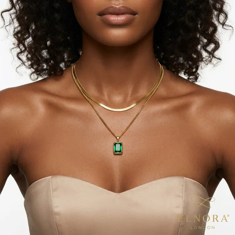Verde Luxe Layered Necklace