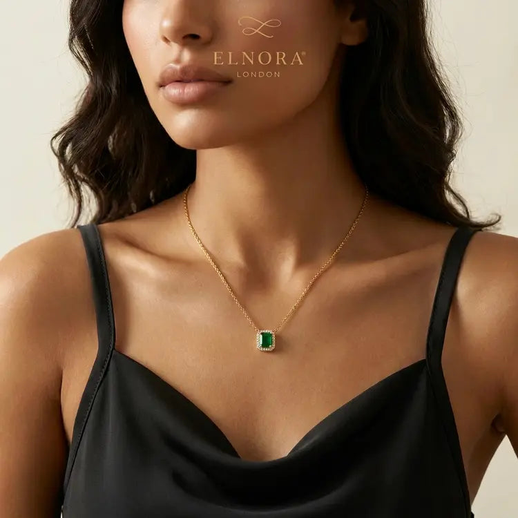 Victoria Emerald Necklace
