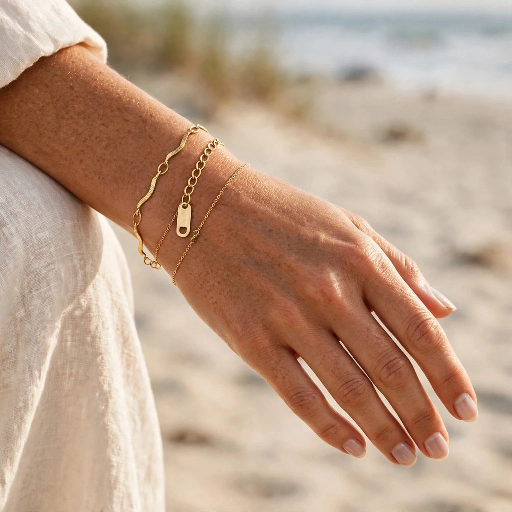 Wave Link Bracelet