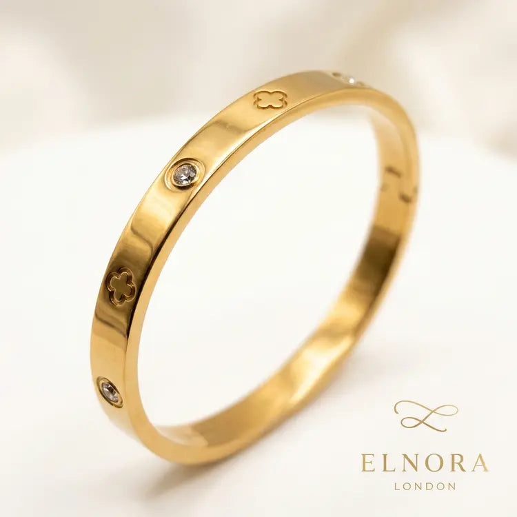 Aurielle Clover Bangle