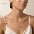 Halo Circle Necklace