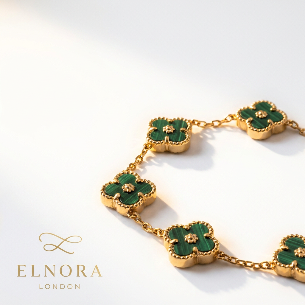 Jade Clover Bracelet